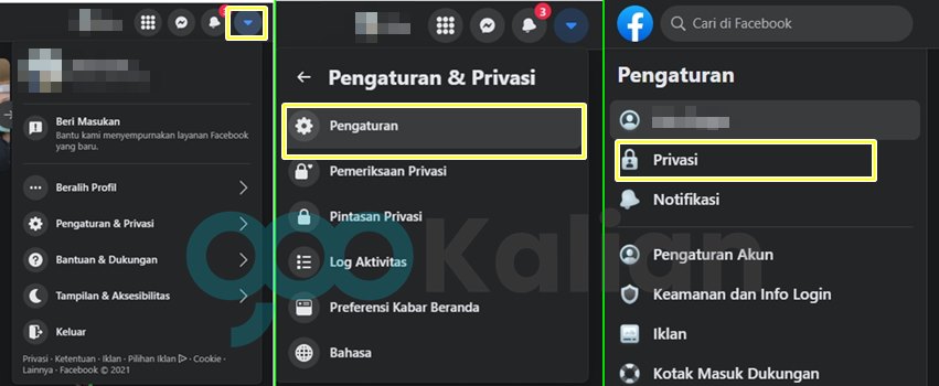 membuka catatan facebook