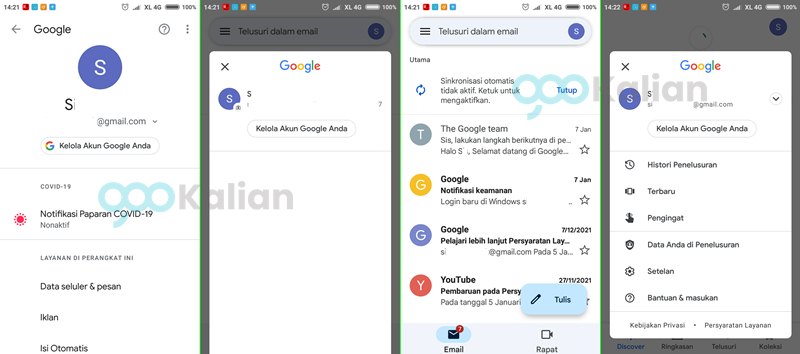 Cara Melihat Alamat Email Sendiri Dengan Mudah 1 cara melihat alamat email sendiri di hp