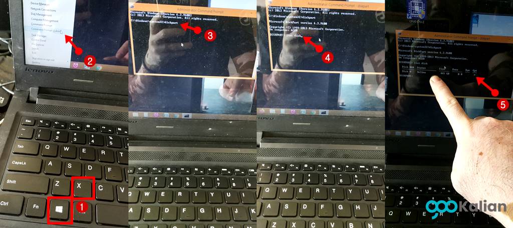 Cara Mengetahui Tipe Partisi Mbr Atau Gpt Di Windows 8 Dengan Command Prompt